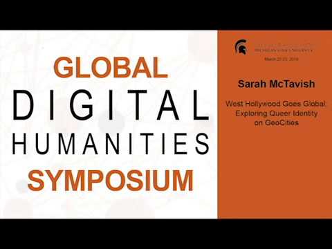 Sarah McTavish | West Hollywood Goes Global: Exploring Queer Identity on GeoCities