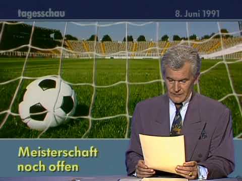 1990-91 Kaiserslautern-Mönchengladbach (Tagesschau | 08.06.91)