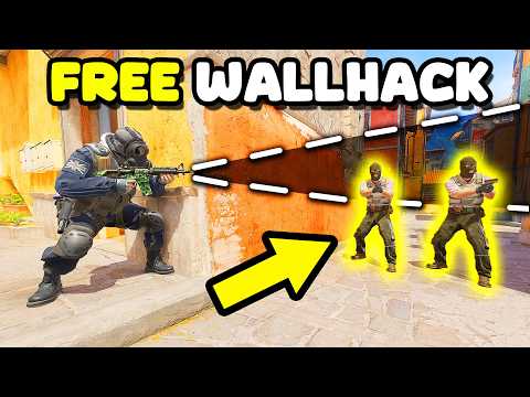 VALVE ADDED FREE WALLHACK! - CS2 BEST MOMENTS #116