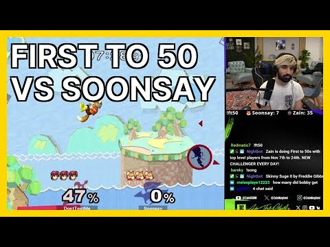 FIRST TO 50 VS SOONSAY (ZainNaghmi) | Smash Melee Highlights