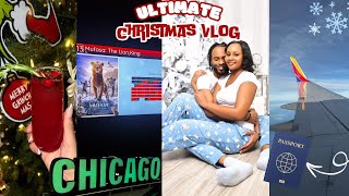 ULTIMATE CHRISTMAS VLOG | Chicago Travel Vlog, Holiday Date Night, Baking, VLOGMAS