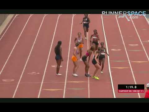 GIRLS 1000M SWEDISH SPRINT MEDLEY RELAY CHAMPIONSHIP- 3rd Leg