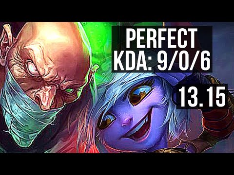 SINGED vs TRISTANA (TOP) | 9/0/6, Rank 7 Singed, Legendary, 300+ games | EUW Grandmaster | 13.15