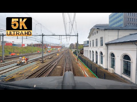 [5K] Spotter & Railcam: Utrecht - Enschede CABVIEW HOLLAND ICM 8mei 2021