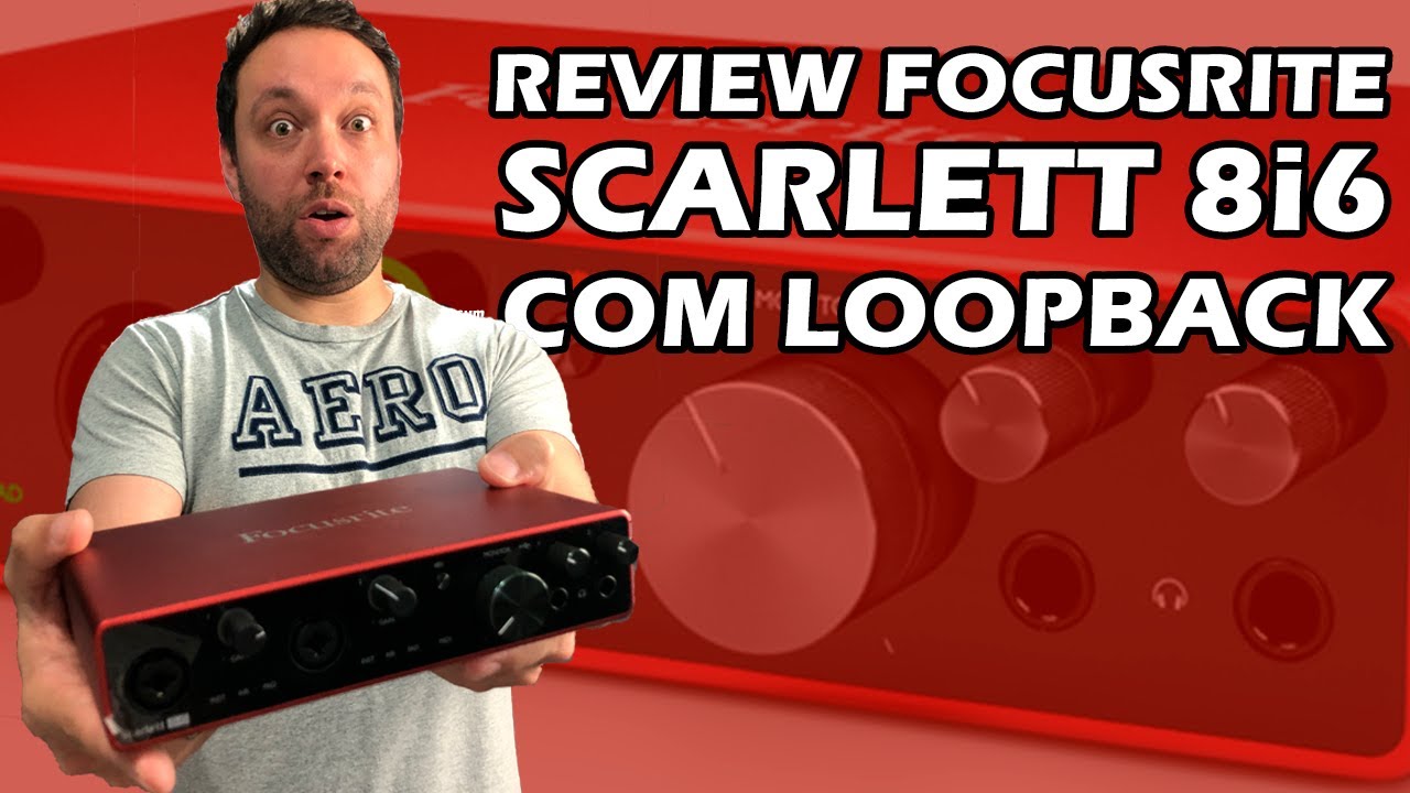 SCARLETT 8i6 G3 FOCUSRITE - Comprar em Mundo dos Djs