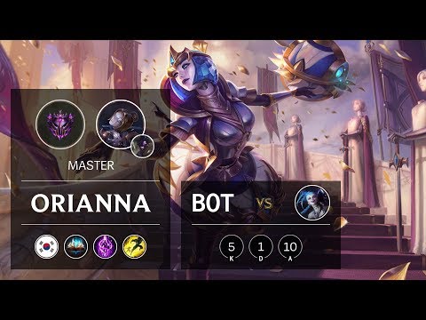 Orianna Bot vs Jinx - KR Master Patch 9.20