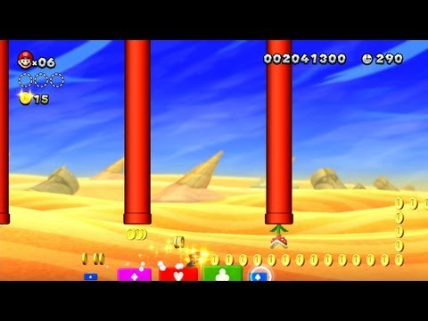 New Super Mario Bros. U -- Walking On Air in Run For It