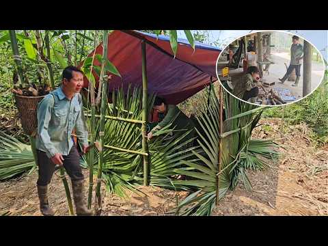 Mr. Ha always worked hard to harvest, and his wife completed the house