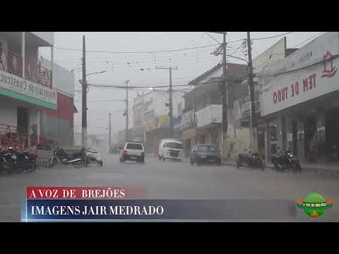 CHUVA NO CENTRO DE BREJÕES  BA