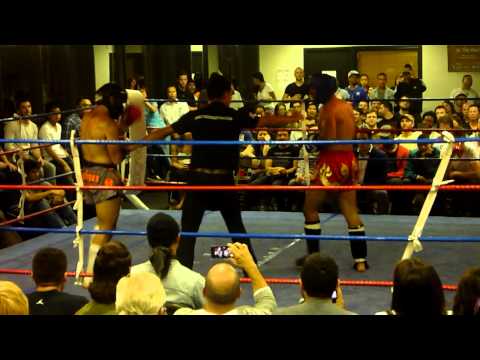 Anthony Haddad  vs  Pablo  Moreno  ( Muay Thai Competition 2013-Oct-12)