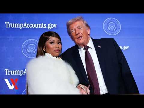 “I Love Nicki Minaj!” Trump Praises "Beautiful" Rapper-Singer At Black History Month Event | VERTEX
