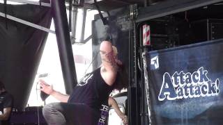 Attack Attack! - The People&#39;s Elbow  (Live 2010 Warped Tour)