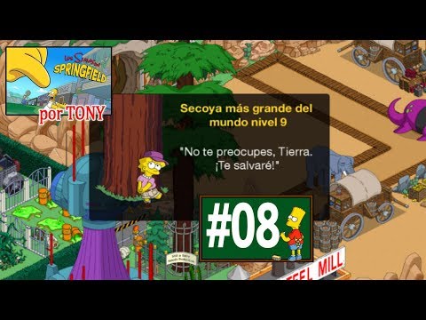 Los Simpson Springfield "La Secoya más grande del mundo (Nivel 9)" por Tony