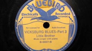 VICKSBURG BLUES by Little Brother Montgomery 1936