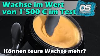 Der Wachstest des Jahres - Sind teure Wachse wirklich besser? 1500€ an feinstem Wachs in einem Video