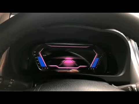 Belsee 12.3" Car LCD Dashboard Display Digital Instrument Cluster for Toyota Highlander 2015-2019