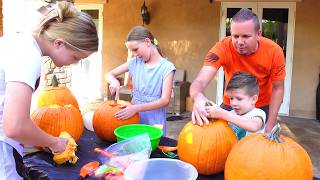 Beyond Family 2024 Halloween!! Carving Pumpkins and Trick or Treating!