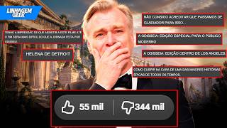 REJEIÇÃO VIOLENTA DE CHRISTOPHER NOLAN! ODISSEIA VAI FLOPAR?