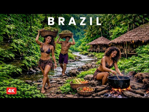 Unseen Brazil | Why Brazilian Young People Still Living In The Deep Jungle? | 4K Travel Documentary