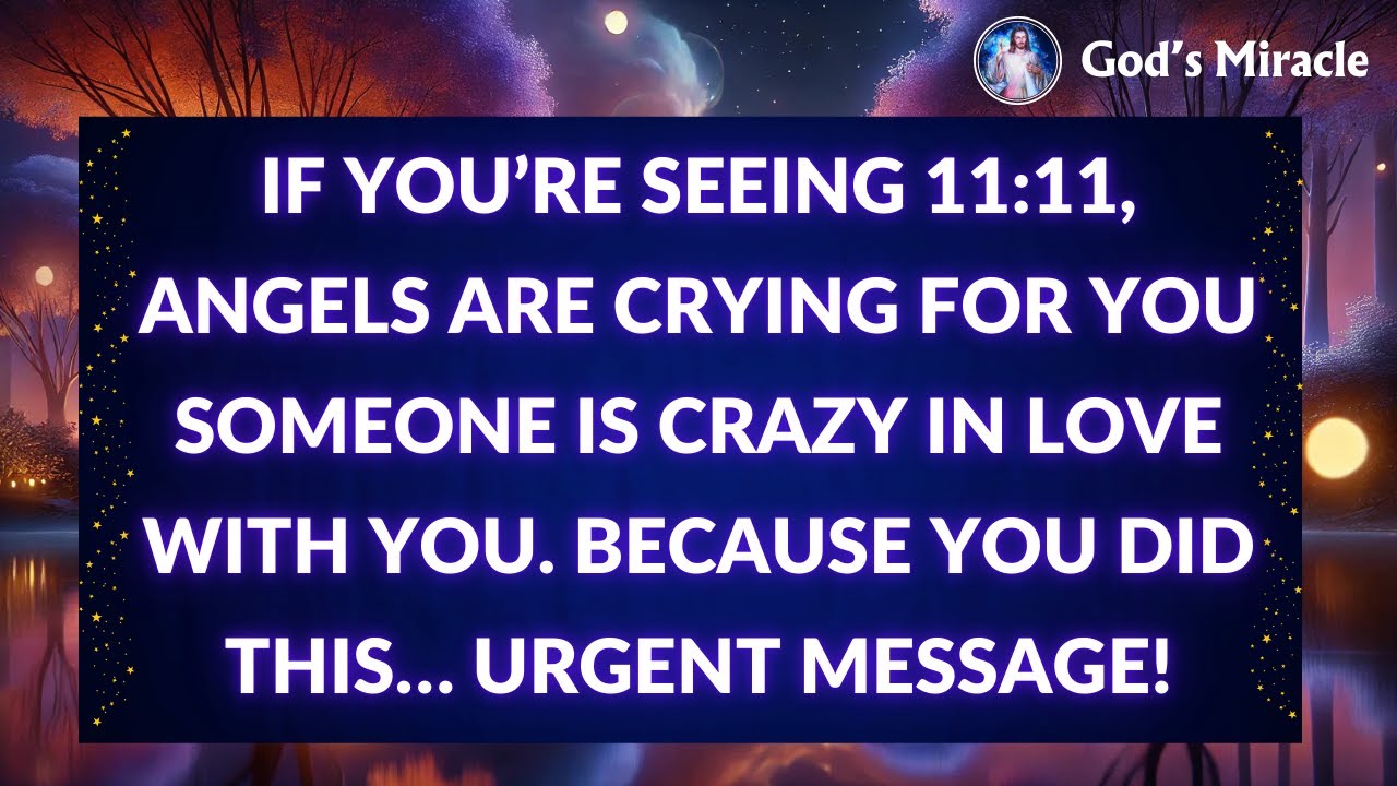 🚨✨ IF YOU’RE SEEING 11:11, ANGELS ARE CRYING—SOMEONE IS CRAZY IN LOVE WITH YOU BECAUSE OF THIS 💖💰