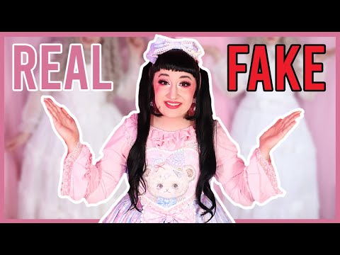 REPLICA VS REAL LOLITA FASHION (Walmart Redemption Dress)