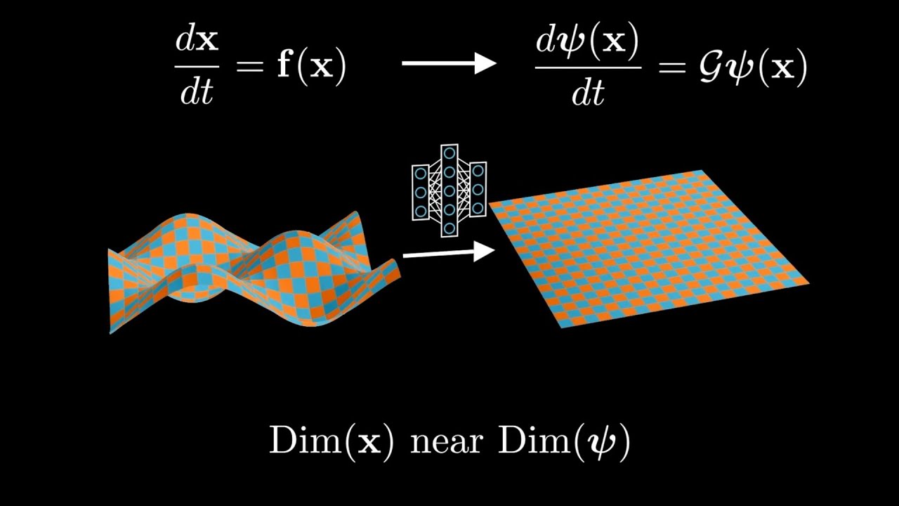 Automated Global Analysis of Experimental Dynamics through Low-Dimensional Linear Embeddings