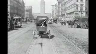 Видео снято 14 апреля 1906 года (со звуком). 
Сан-Франциско на