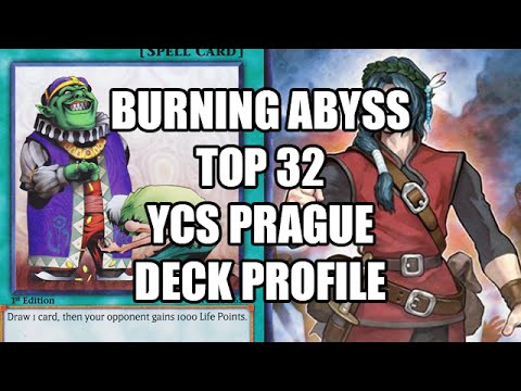 Top 32 Burning Abyss YCS Prague Deck Profile