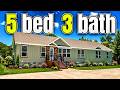 EXCITING AMENITIES throughout this MASSIVE modular home! Prefab House Tour