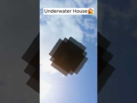 INSANE Underwater House Build!! 😱🔥 #shorts #gaming