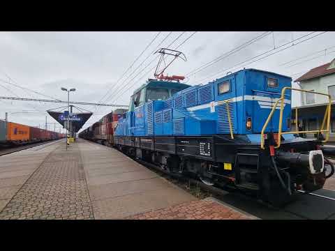 odjezd JKS 210 + TSS 742 se sypáky z Otrokovic směr Břeclav