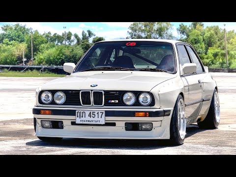CreamPai - My S65 M3 V8 BMW E30 in Thailand