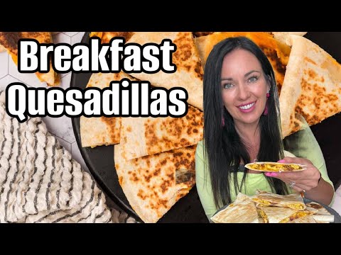 5-Minute Breakfast Quesadilla Recipe