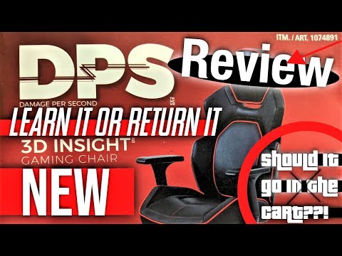 Review | DPS 3D Insight Gaming Chair | Costco 2020