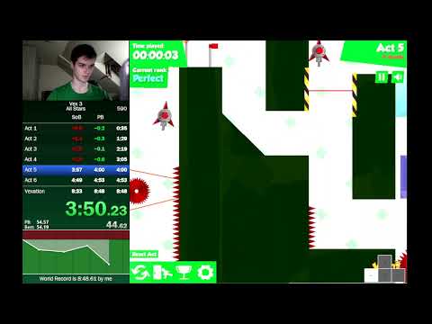 [WR] Vex 3 All Stars Speedrun in 8:38.17