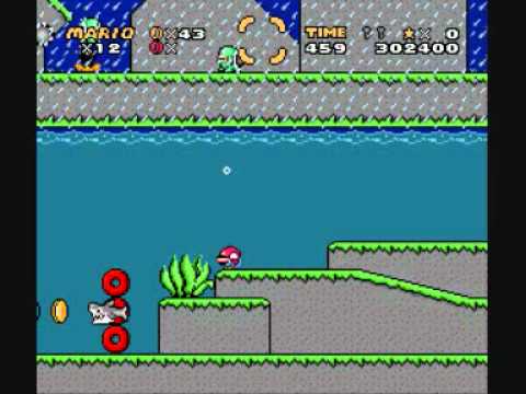 SMW Custom Music - Track 393 (Paper Mario - Forever Forest)