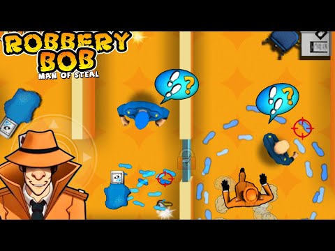 Robbery Bob : High Rise - Push Of Dealer Use Invisibility Potion And Teleport Mine Perfect Part 149