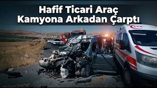Şanlıurfa’da Yürek Burkan Kaza; 4 Kişi Hayatını Kaybetti 2 Kişi Yarala