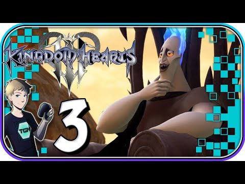 Kingdom Hearts 3 ENGLISH Walkthrough - Part 3: Olympus Boss Fight