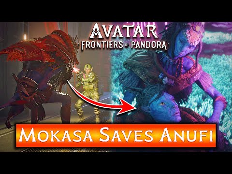 Avatar Frontiers of Pandora | Skybreaker Cutscene | Mokasa Saves Anufi & Dies