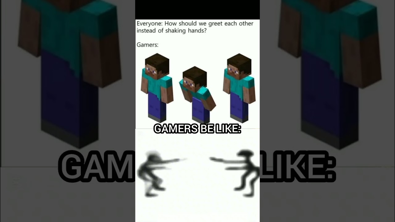 Only OGs Greet Like This 😂  #minecraft #funnyminecraft #minecraftmemeshorts