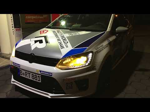 bertracing - tutorial VW Polo WRC with OEM Xenon modded with China HID D3S 3000k Kelvin