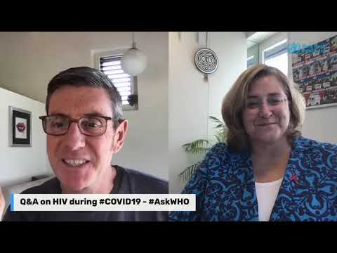 #COVID19 and HIV-AIDS LIVE Q&A with Dr Meg Doherty - #AskWHO of 9 July 2020
