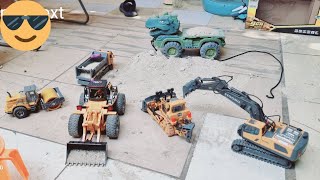 How to drive remote control heavy construction vehicles