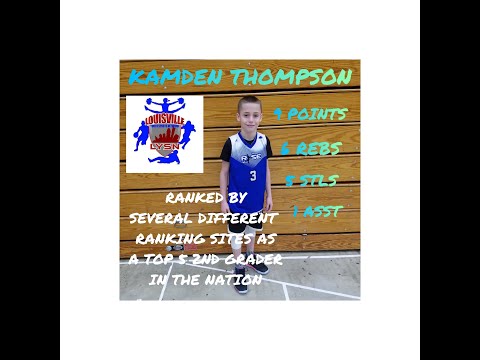 KAMDEN THOMPSON TOP 5 RANKED 2nd GRADER IN THE NATION 2019