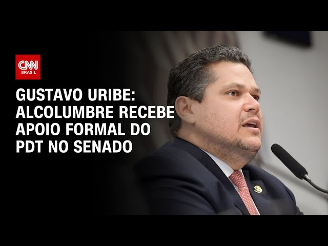 Gustavo Uribe: Alcolumbre recebe apoio formal do PDT no Senado | BASTIDORES DA CNN