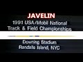 US CHampionships 1991 Javelin Throw Randle S Island In NYC