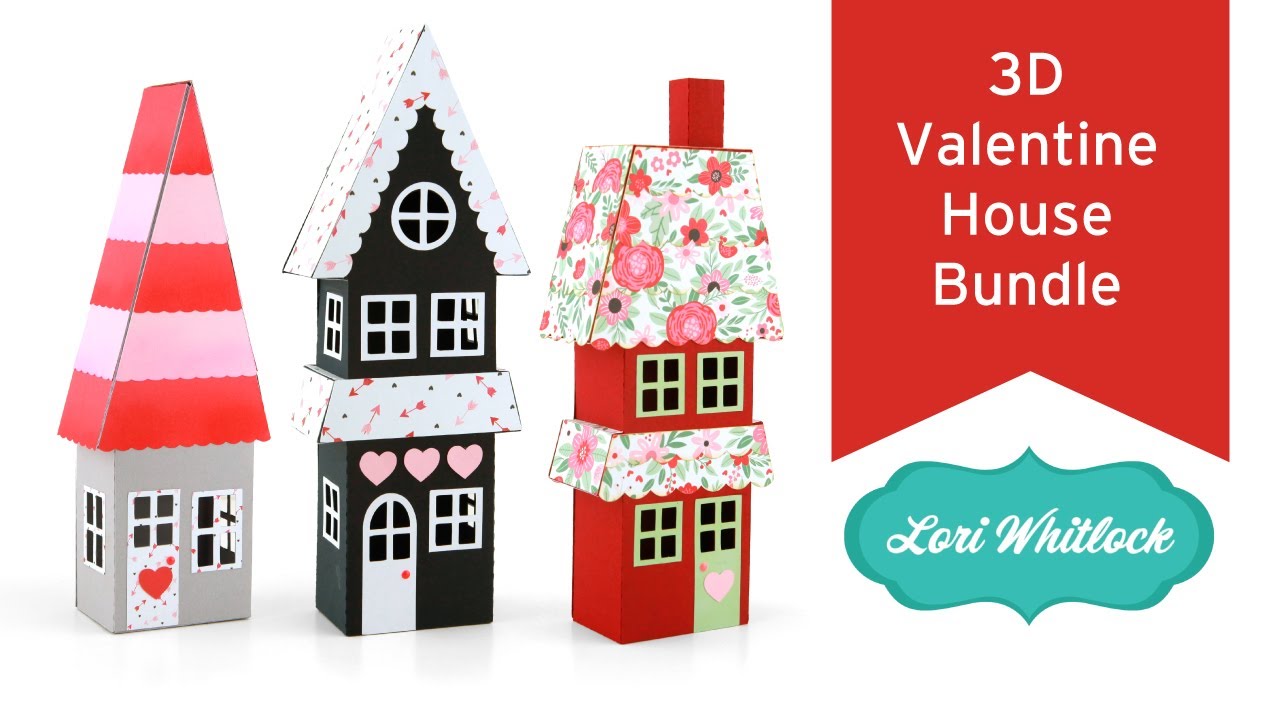 3D Valentine House