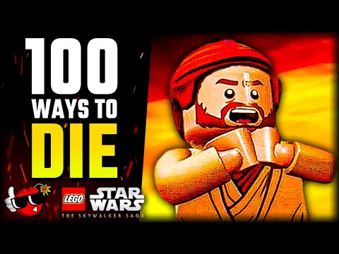 100 WAYS to DIE in Lego Star Wars The Skywalker Saga