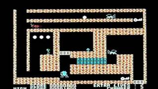 Fire Ant on Commodre C16 8 bit vintage home computer. Gameplay & Commentary